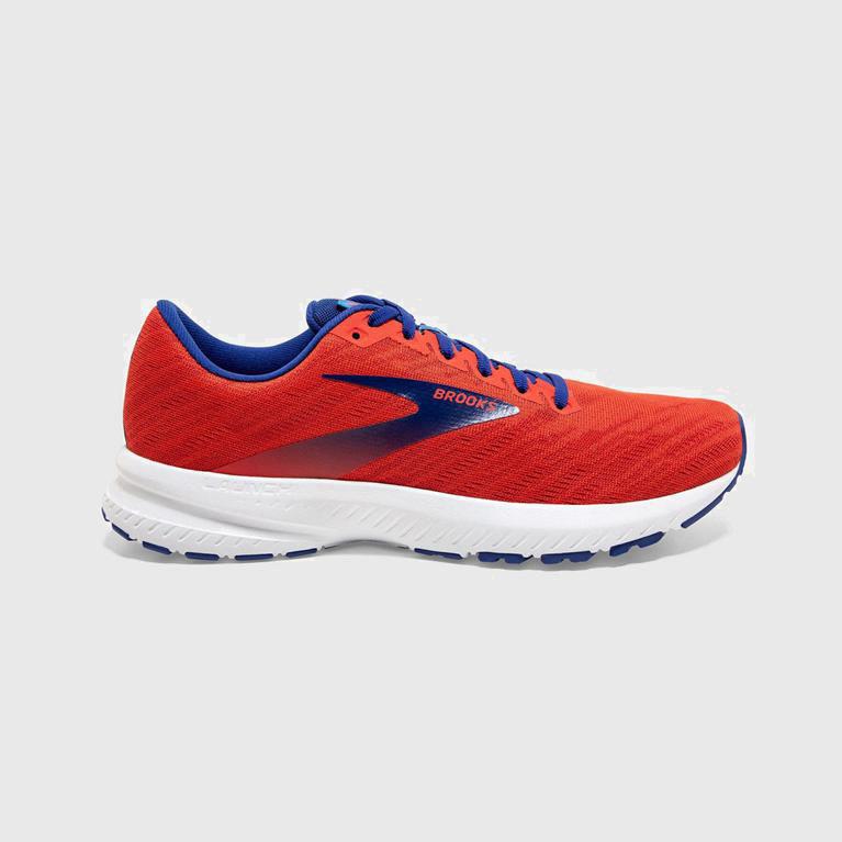 Brooks Launch 7 Mens Road Running Shoes - Red - Philippines (381749GXJ)